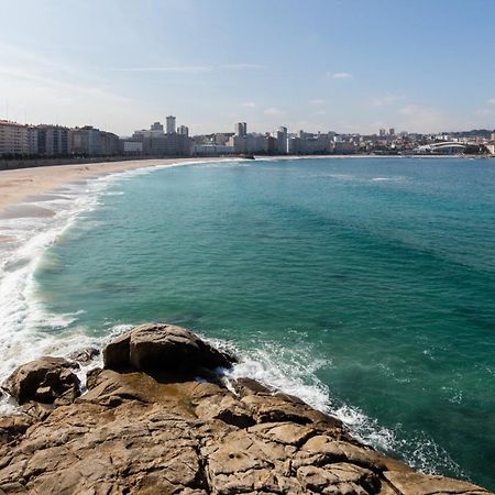 Lujoso Apartamento Centro A 3 Minutos De La Playa A Coruña Eksteriør billede