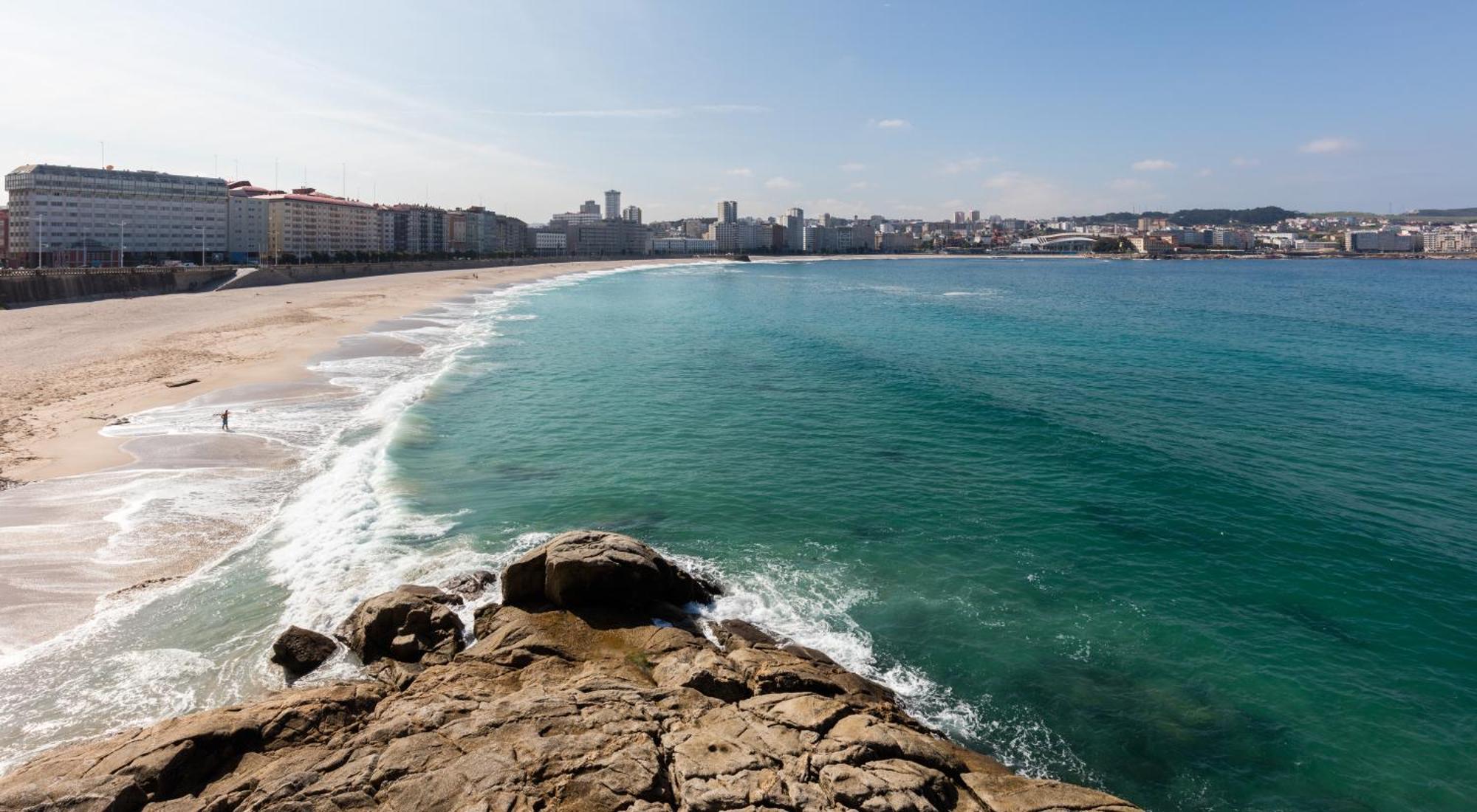 Lujoso Apartamento Centro A 3 Minutos De La Playa A Coruña Eksteriør billede